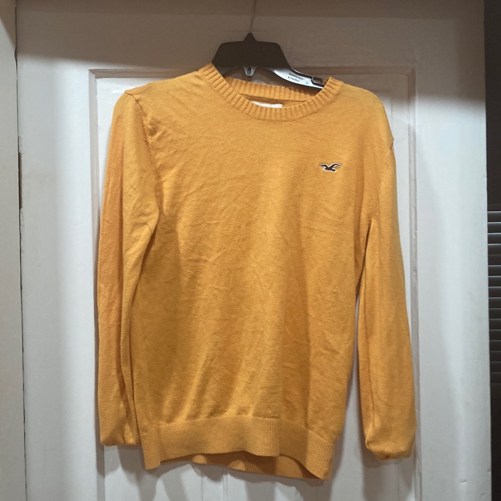 Yellow sweater